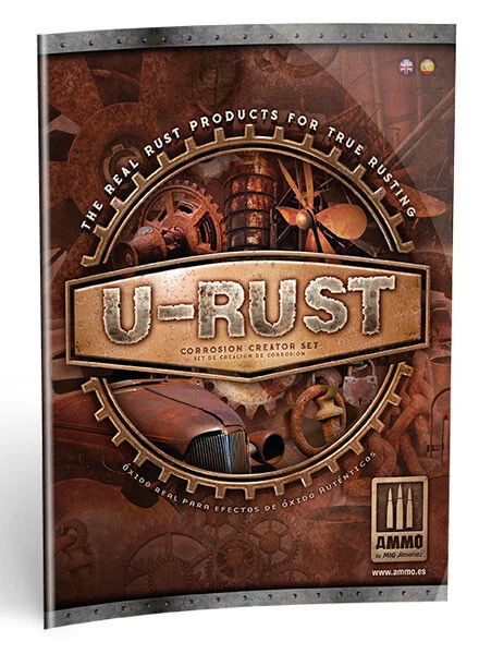 Ammo Mig AMIG2258 U-Rust Reactor Typ 2 – 15 Ml Rost-Effekt-Farbe Für Modellbau