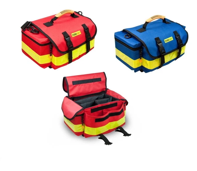 Notfalltasche AEROcase® RBS  ROT o. BLAU Rettungsdienst Feuerwehr Notarzt THW FW