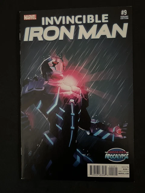 🎬❤️Invincible Iron Man #9 Turcotte AOA Variant 1st Riri Williams 🎬❤️