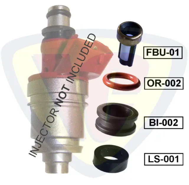 Fuel Injector Repair Kit to suit Holden Rodeo TF (4ZE1)1992-97 2.6L 4cyl