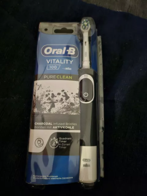 Oral-b Vitality 100 CrossAction Brosse à Dents Électrique (CLS 80312499) - Noir