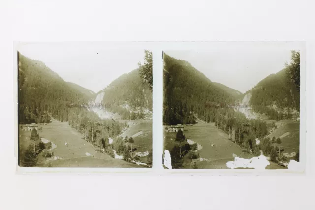 Montagne France Photo Plaque P9T9n1 Vintage Stereo c1930