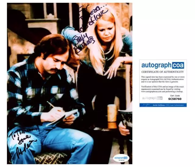 Rob Reiner & Sally Struthers "All in the Family" SIGNED 8x10 Photo 'To Theresa'