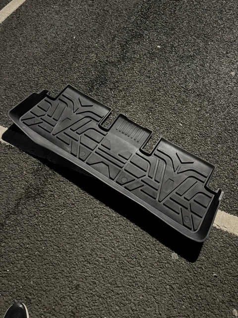 TESLA MODEL 3 rubber mat set £20.00 PicClick UK