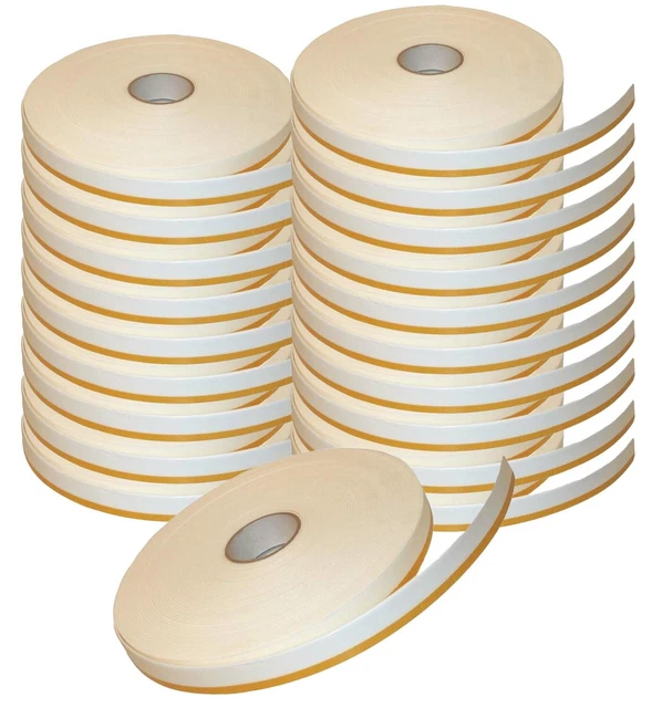 20 Rollen Dehnfugenband 50mm x 30m Stuckband Trennstreifen Schaumband Dichtband
