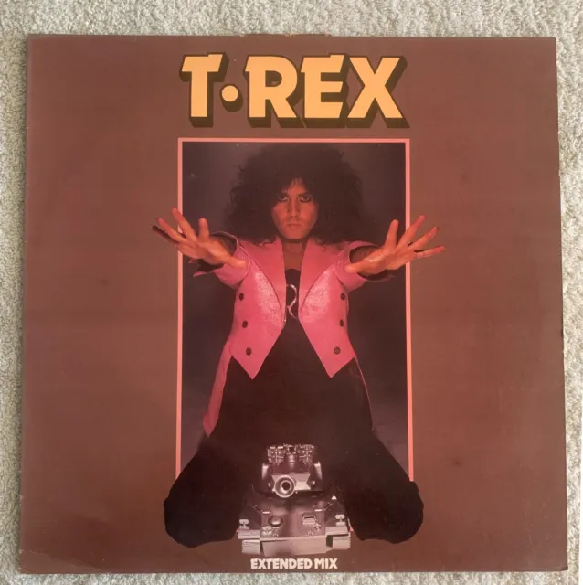 T. REX ~ Megarex 2 ~ 1985 UK 4-track 12" vinyl single including Sanny X Remix