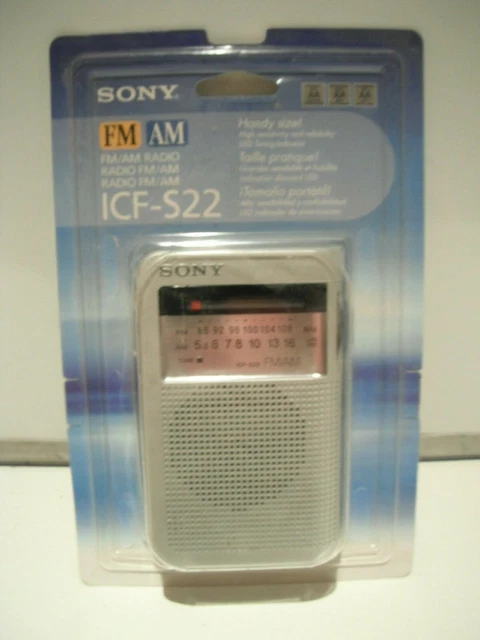 Mode d'emploi Sony ICF-S22 Radio