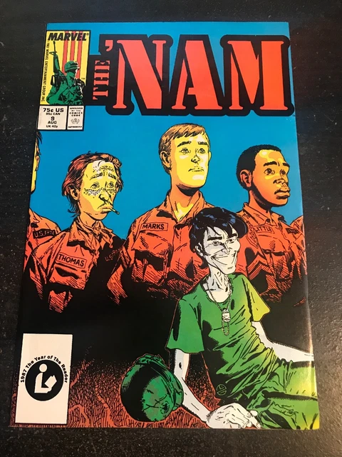 The ‘Nam#9 Incredible Condition 9.0(1987) Micheal Golden Art!