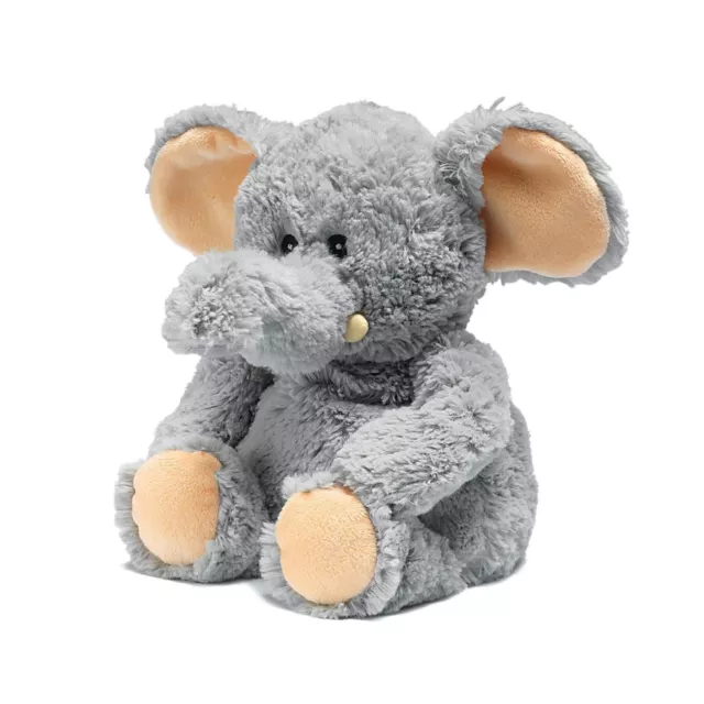 Warmies Microwavable Heatable 13" Soft Toy Elephant Lavender Scent Sleep Aid