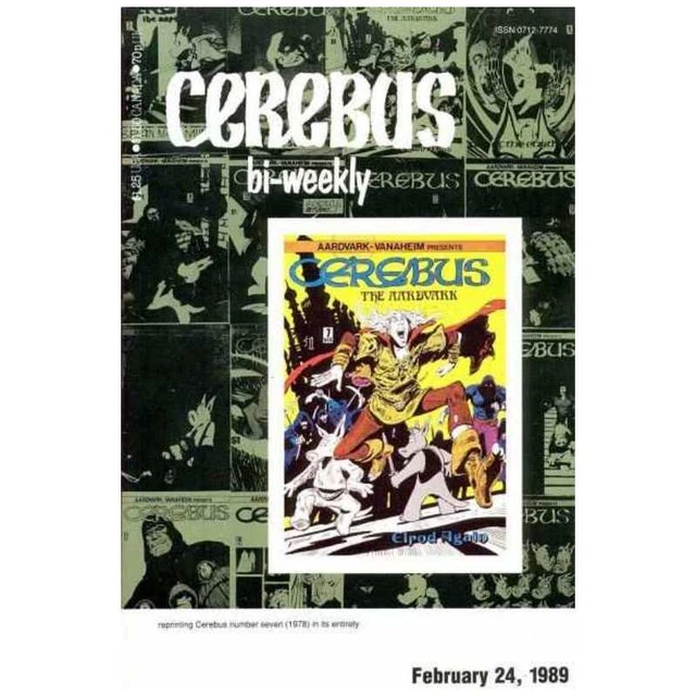 Cerebus Bi-Weekly #7 in Very Fine + condition. Aardvark-Vanaheim comics [t*