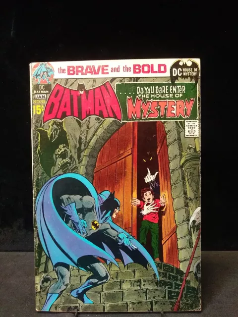 Brave And The Bold # 93 Batman & House Of Mystery- Neal Adams Cover