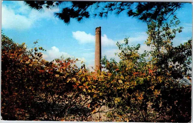 Postcard MONUMENT SCENE Between Caseville & Port Austin Michigan MI AM0342