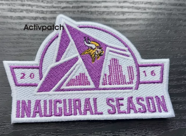 Minnesota Vikings Inaugural Seasons Logo Patch NFL Football Superbowl USA Sports