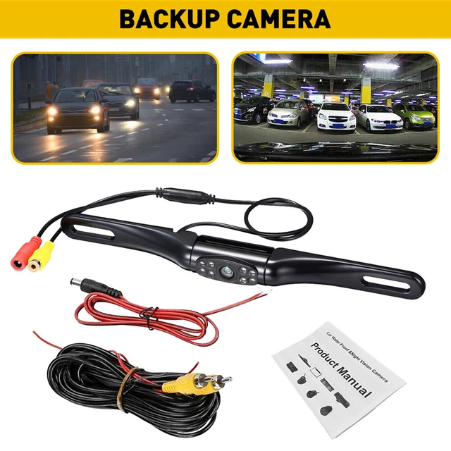 Car Rear View Reverse Camera Parking Backup Night Vision Waterproof 170° Pickup