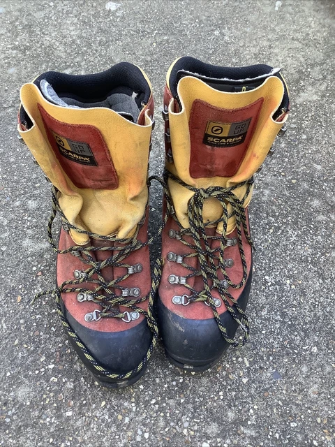SCARPA CUMBRE MOUNTAIN Boots Mens Uk11 Eu46 Climbing Trekking Walking Mountain 59.99 PicClick UK