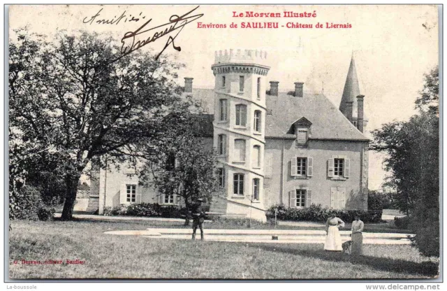 21 SAULIEU - chateau de Liernais