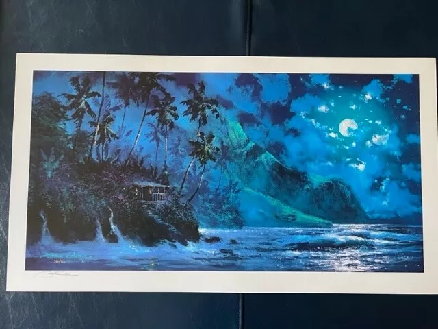 James Coleman Limited Edition Lithograph ~ Ocean Paradise ~ Signed & Numbered 