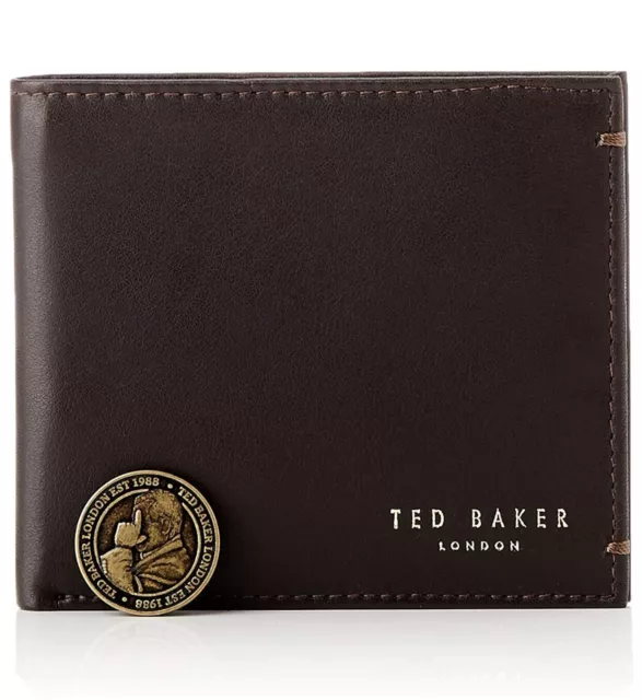 Ted Baker London 114153 Antonys Wallet Echtleder Portemonnaie Brieftasche Neu