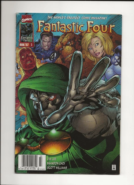 Fantastic Four  #5 1997 Marvel Doctor Doom FN/VF