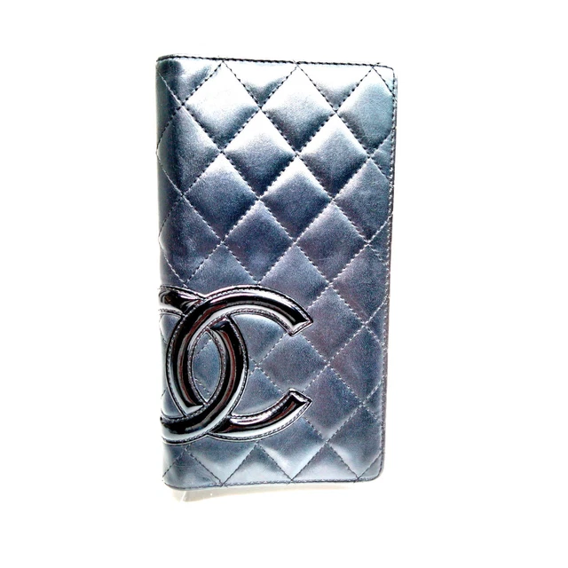 Chanel Diary Cover Cambon Line Black Lamb Skin 3215946