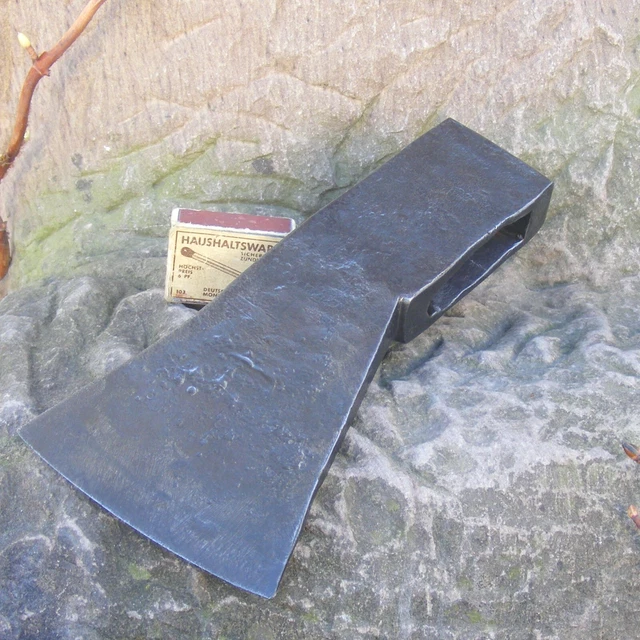 alte Axt geschmiedet Beil ca.1930Gramm Axtkopf Axe Fällaxt 241x104mm Waldaxt