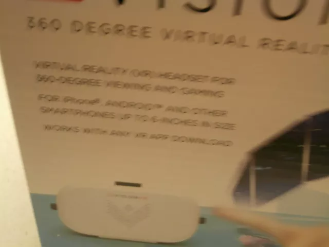 Casque De Réalité Virtuelle Vision Vr 360 Degrés Visualisation Neuf 2