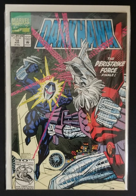 DARKHAWK Vol.1 # 18 August 1992 (Marvel Comics) 🍒