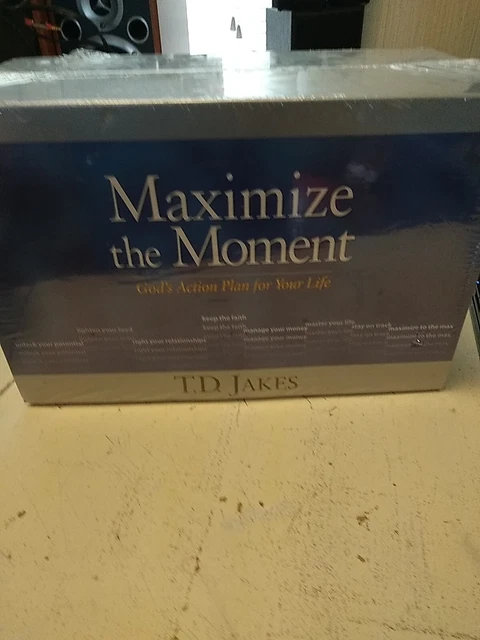 Maximize The Moment God’s Action Plan For Your Life By T.D.Jakes Box Set 3