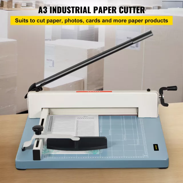 VEVOR A3 Cortador de Papel 440 mm 500 Hojas Guillotina Resistente Oficina Hogar 2