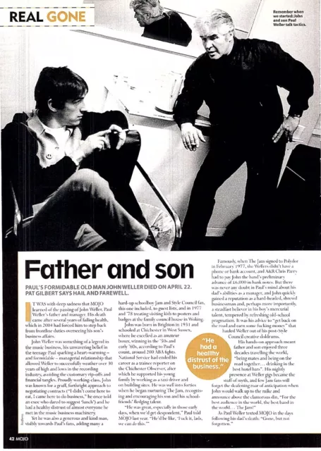 (Moj8) Article/Review & Picture(S) Paul Weller & John Weller