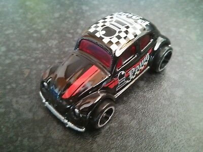 262/365 Black Hot Wheels 2018 50th Anniversary Checkmate Volkswagen Beetle Pawn 