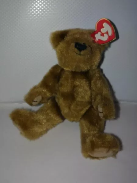 Ty Beanie Baby Salty Classic Brown Bear Tag 1993 New Original Retired