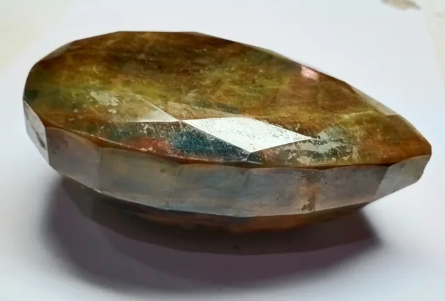 6215 Cts Natural Gold Shine Sapphire Pear Cut Shape Loose Gemstone