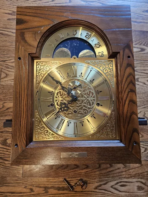 Molyneux triple chime  Grandfather Clock Dial Kieninger 84K 116cm Movement Rare