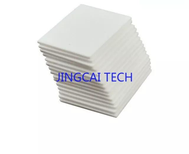 10PCS Alumina Ceramic Sheet Wear-resistant Heat Dissipation Insulation 2*22*30