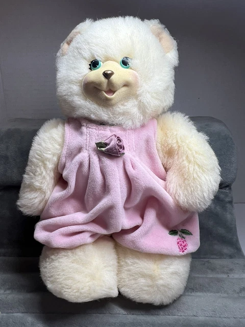 VINTAGE 1998 ASHLEYBERRY Fisher Price Animal Plushed  Stuffed Toys  Bear Doll