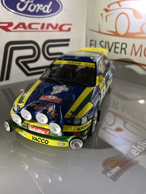 Scalextric FORD Escort RS Cosworth n°7 1998 Monte-Carlo - Circuits de
