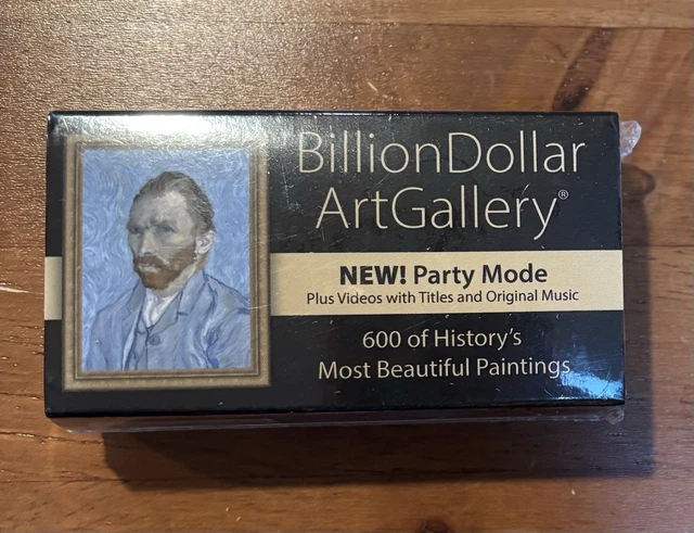 NEW BILLION DOLLAR Art Gallery - Van Gough - 600 Paintings on USB Stick