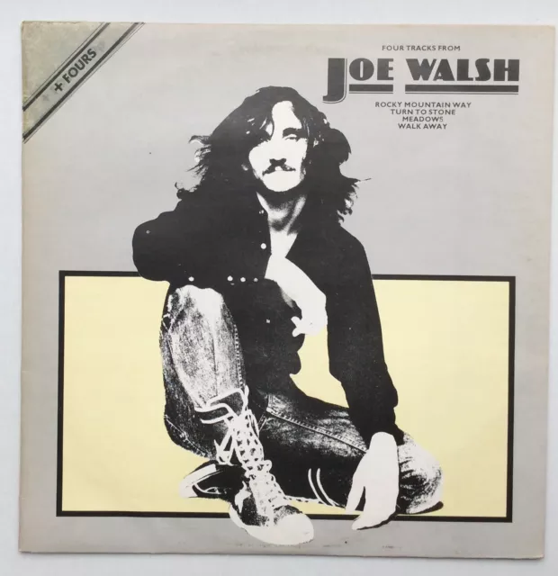 Joe Walsh Four Tracks From Joe Walsh Fours 4 track EP -  45 RPM UK 12" single