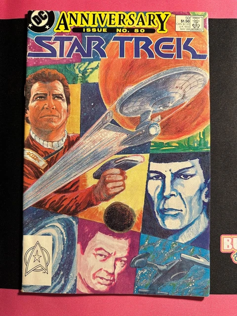 DC Comics Star Trek ANNIVERSARY ISSUE # 50 MAY 1988