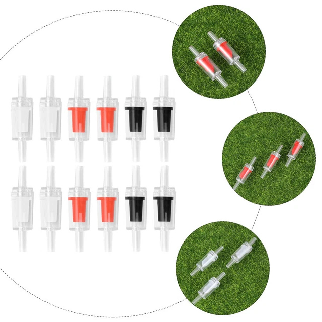 18Pcs Luftpumpe Überprüfen Ventile Airline Schläuche Überprüfen Ventile 3