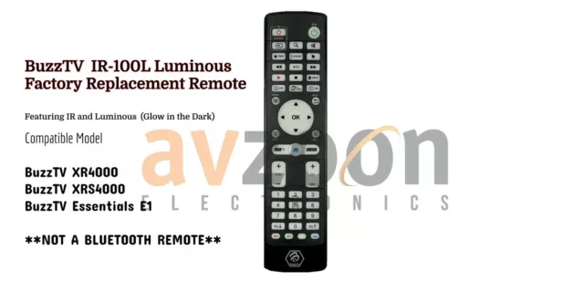 BuzzTV Original Factory Replacement Remote Controls 3