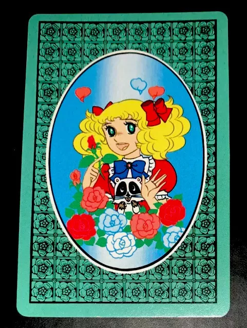 KI28 Swap Playing Cards 1 Japanese 80’s Wide Eye Girls Anime