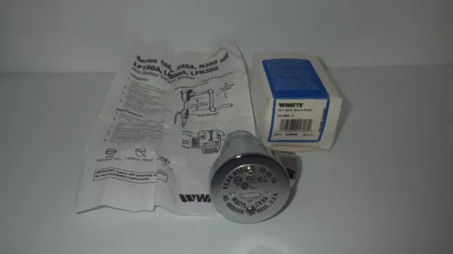 Régulateur Watts 288A-C, Disjoncteur À Vide Anti-Siphon Ipf, 1/2" Npt, Neuf Dans Sa Boîte