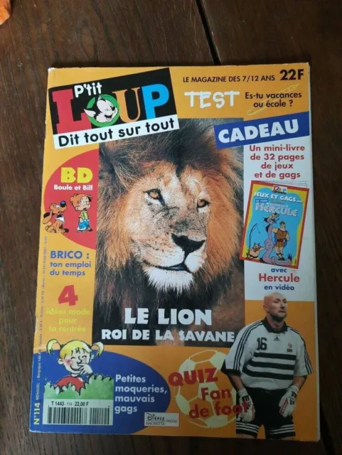 P'tit Loup : La Magazine qui dit tout sur tout - N° 114 / Septembre 1998