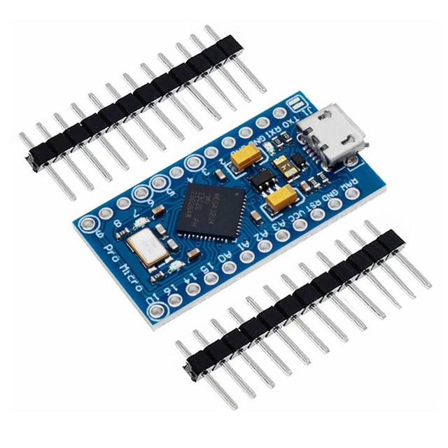 PLACA PRO MICRO Modul ATmega32U4 5V/16MHz para Arduino IDE V1.0.1 ...