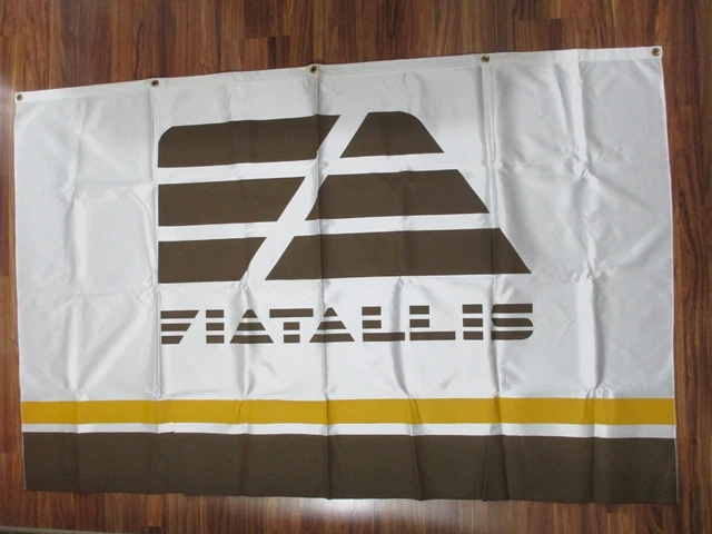 FIATALLIS Equipment Advertisement Banner - Fiat / Allis Chalmers - 44" x 68"