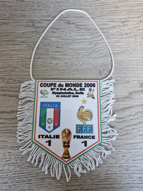 Fanion Coupe Du Monde 1982 – France Belgique Paris – Vintage