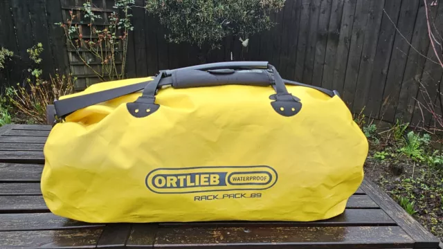 Ortlieb Waterproof Roll Top Rackpack Rack Pack 89 Litre Bag