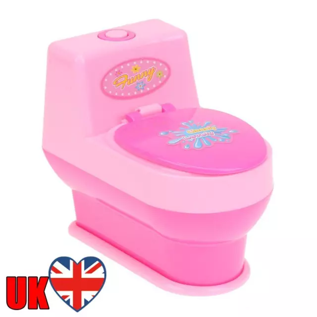 Toilet Mini Simulation Kitchen Toys Kids Children Pretend Play House Toy